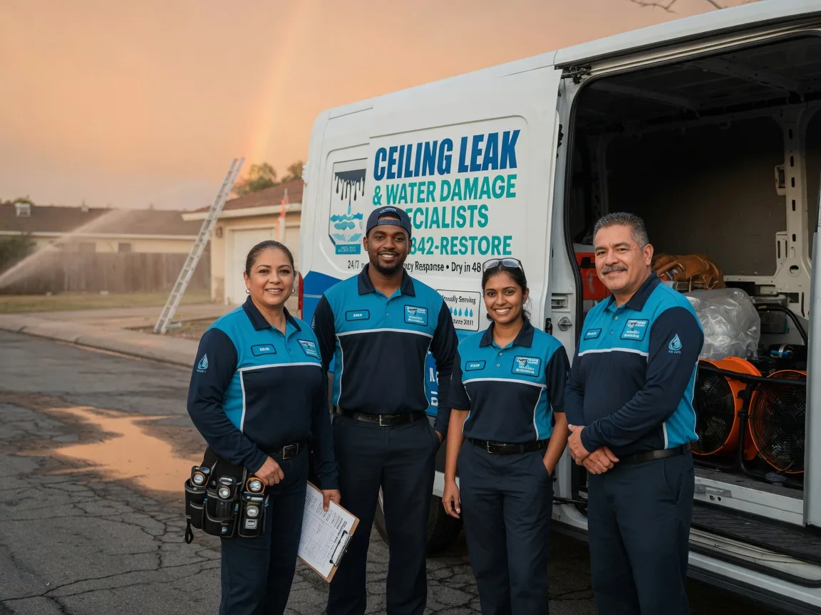 Ceiling Leak Cleanup company in Hartstown, PA